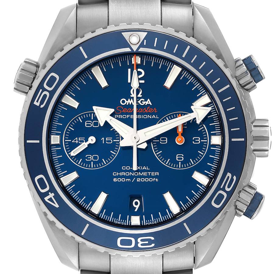 OMEGA Seamaster Planet Ocean 600M 45.5MM CHRONO Men's Watch 2210.51 | Fast  & Free US Shipping | Watch Warehouse