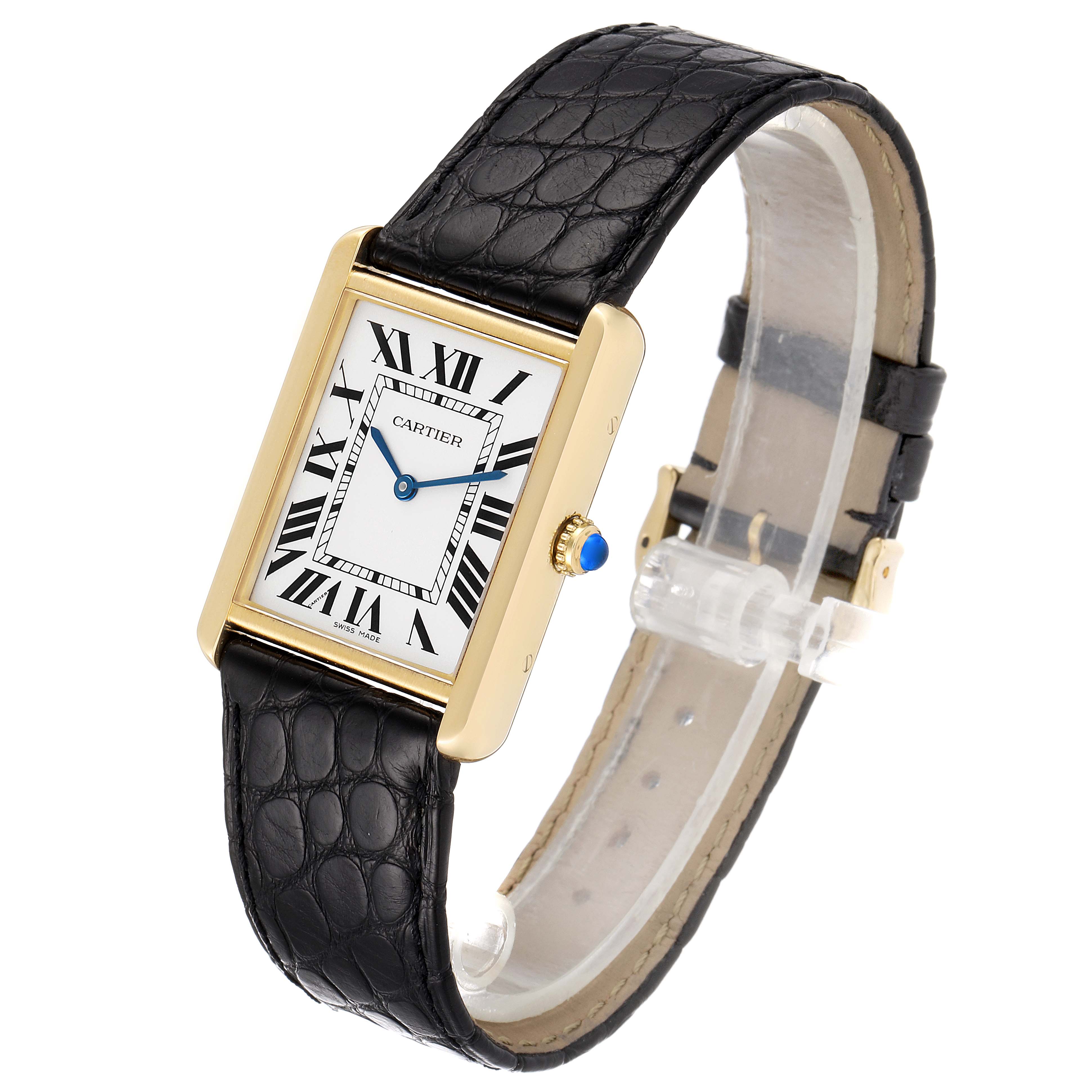 Cartier Tank Solo Yellow Gold W1018855 | Stock 31670 | SwissWatchExpo