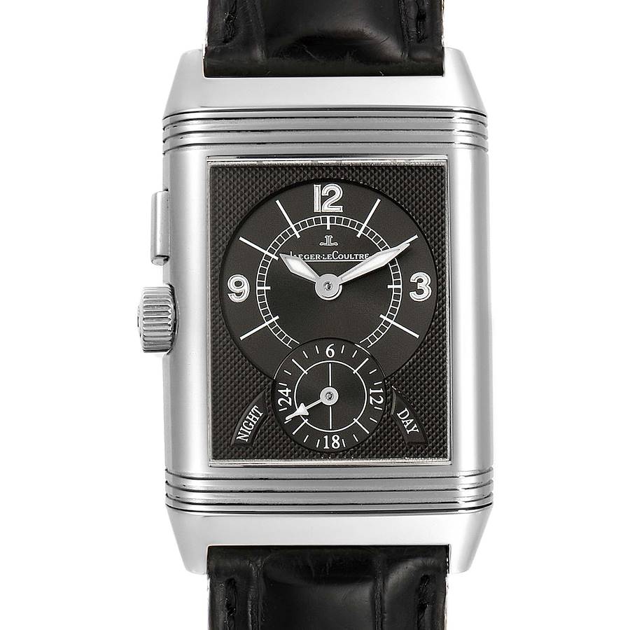 Jaeger LeCoultre Reverso Duoface Day Night Midsize Watch 272.8.54