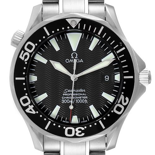 Photo of Omega Seamaster 41 300M Black Dial Steel Mens Watch 2254.50.00