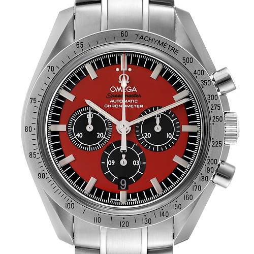 Photo of Omega Speedmaster Schumacher Legend Red LE Mens Watch 3506.61.00 Unworn