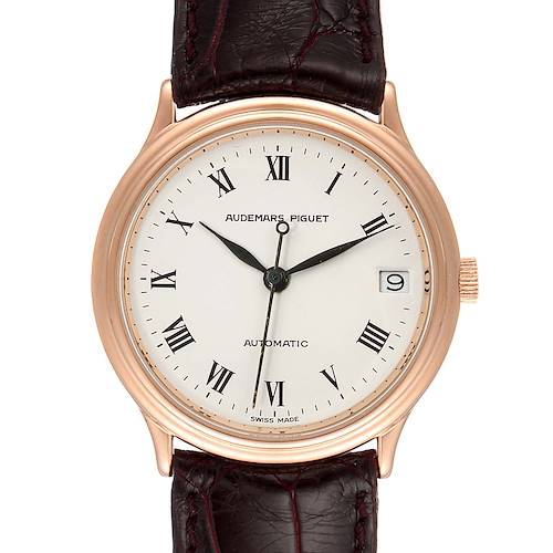 Photo of Audemars Piguet Classic Automatic Rose Gold Midsize Unisex Watch 14406BA