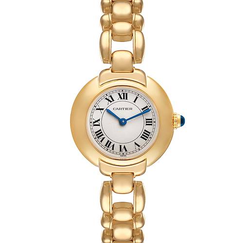 Photo of Cartier Colisee 18K Yellow Gold Silver Dial Quartz Ladies Watch