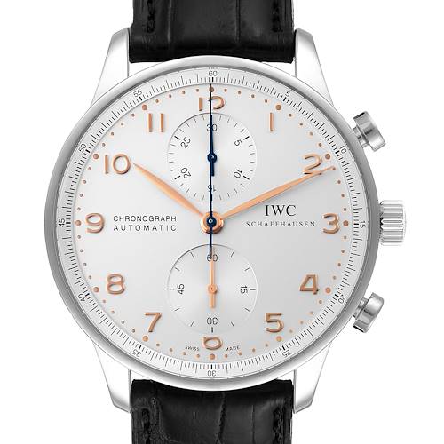 Photo of NOT FOR SALE IWC Portuguese Chrono Automatic Stainless Steel Mens Watch IW371445 PARTIAL PAYMENT