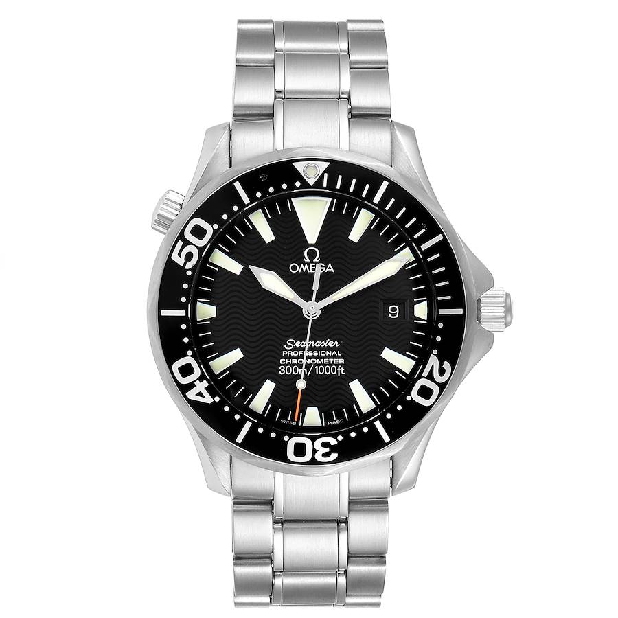 Omega Seamaster 41 300M Black Dial Mens Watch 2254.50.00 | SwissWatchExpo