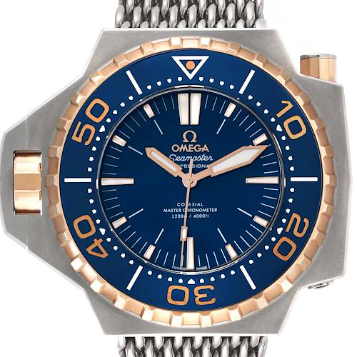 Photo of Omega Seamaster Ploprof Rose Gold Titanium Watch 227.60.55.21.03.001 Unworn