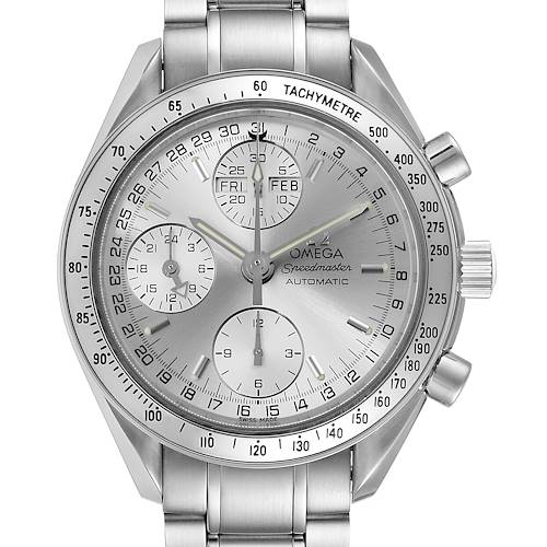 Photo of Omega Speedmaster Day Date Chronograph Steel Mens Watch 3523.30.00 Card
