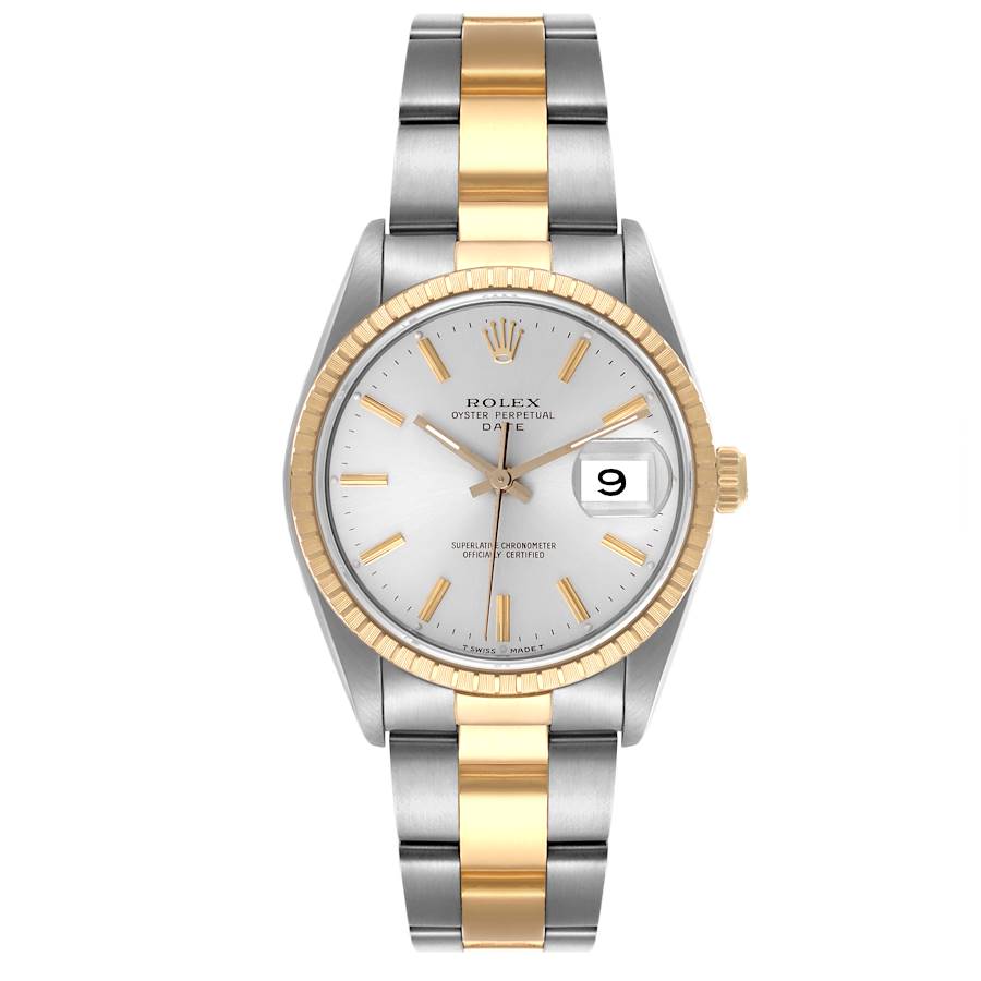 Rolex Date Steel and Gold (two tone) 15223 | Stock 68002