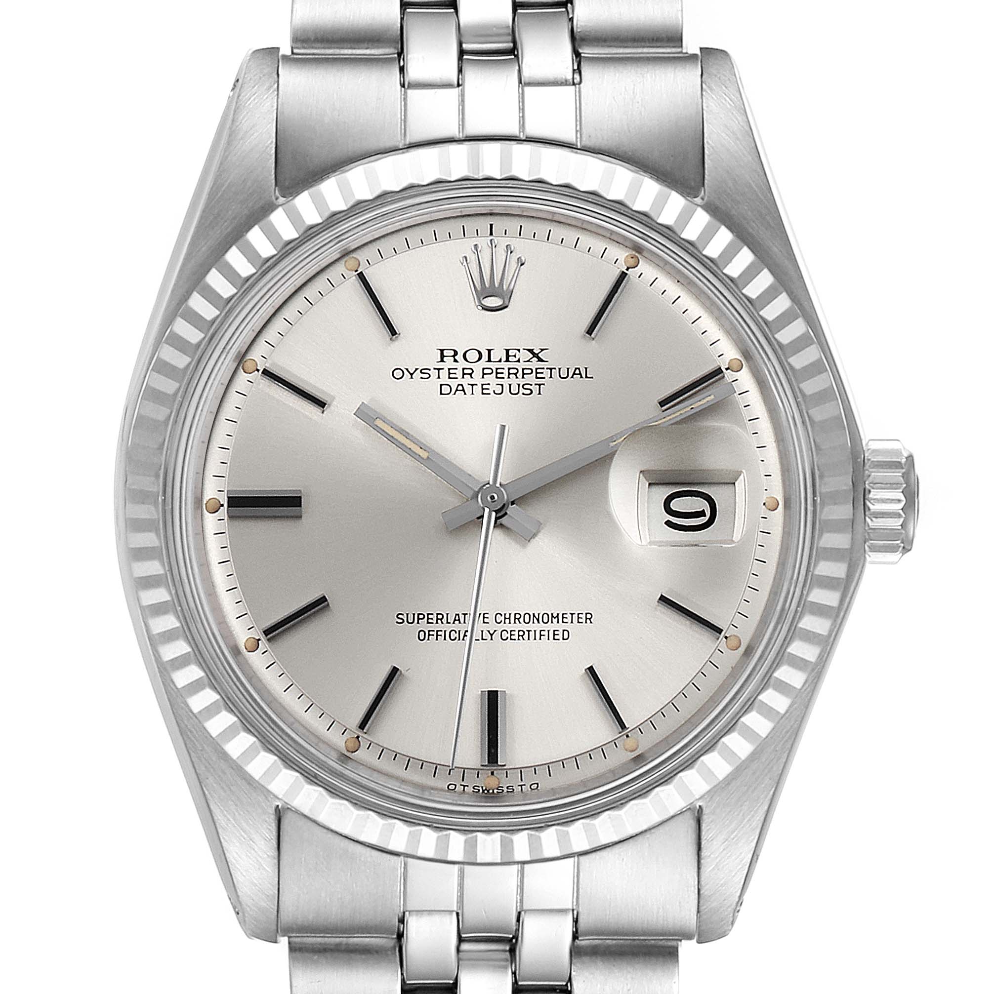 Rolex Datejust シルバー文字盤 ステンレス Rolex Vintage Collection Stainless Steel 16014 | Stock 27028