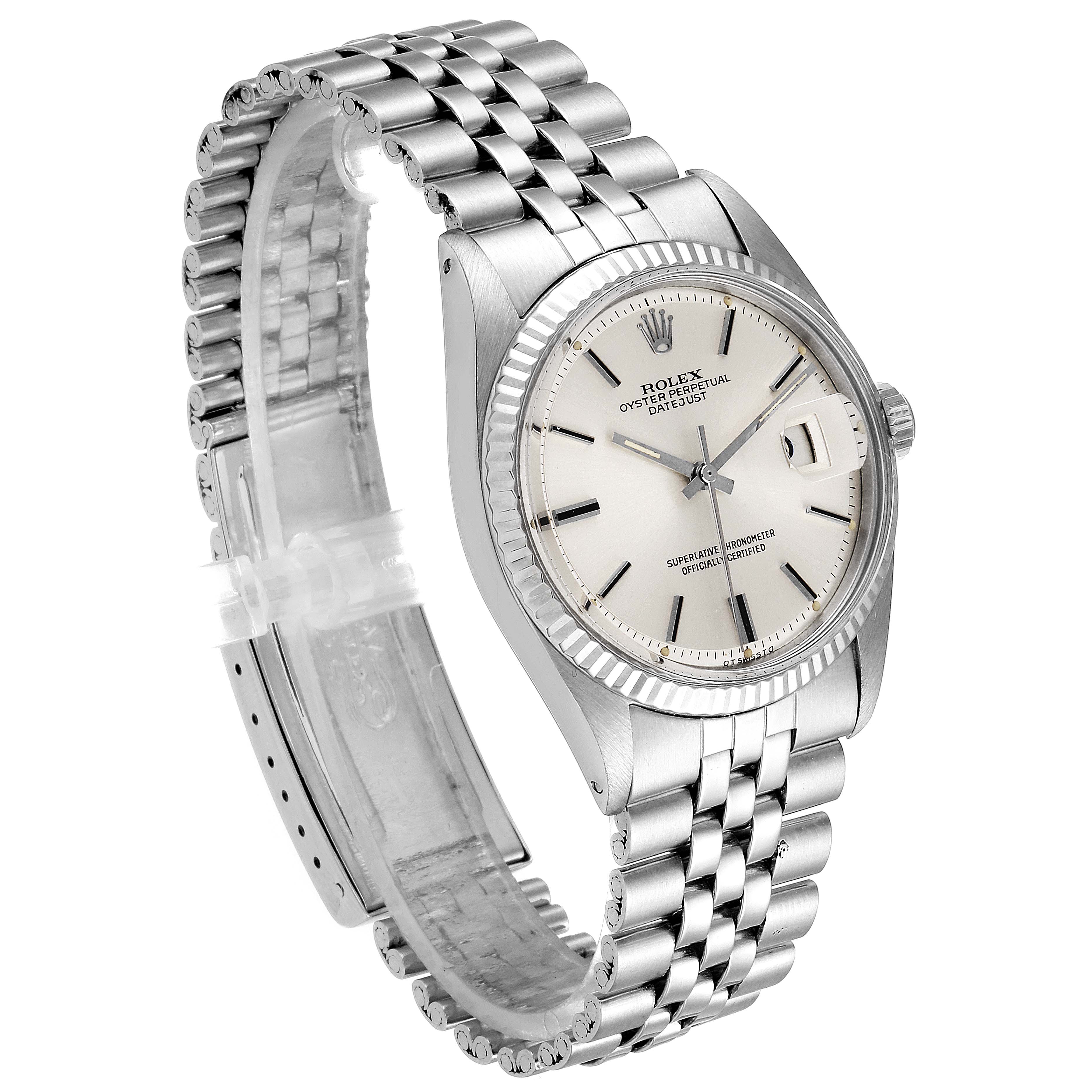 rolex datejust white gold
