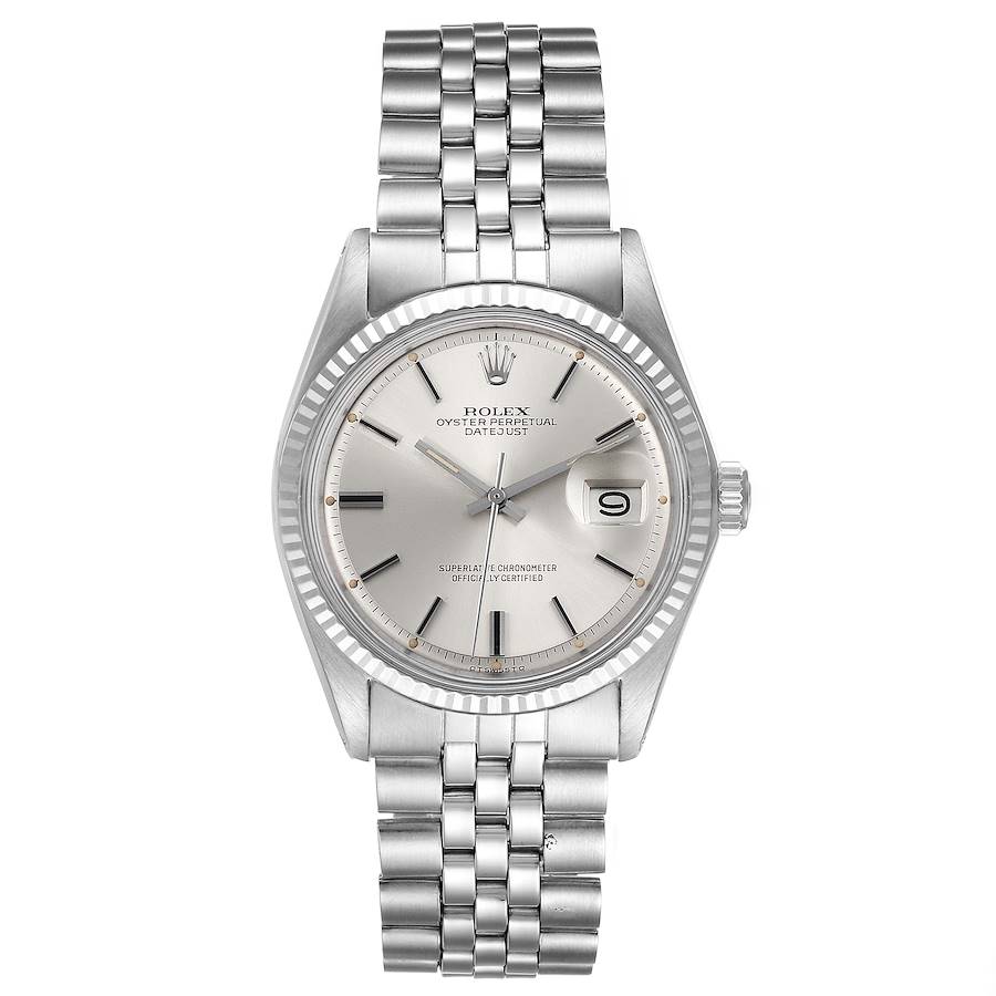 Rolex Datejust シルバー文字盤 ステンレス Rolex Datejust rare Singer 