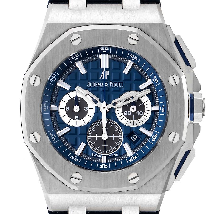 Audemars Piguet Royal Oak Offshore Titanium Watch 26480TI Box Card SwissWatchExpo