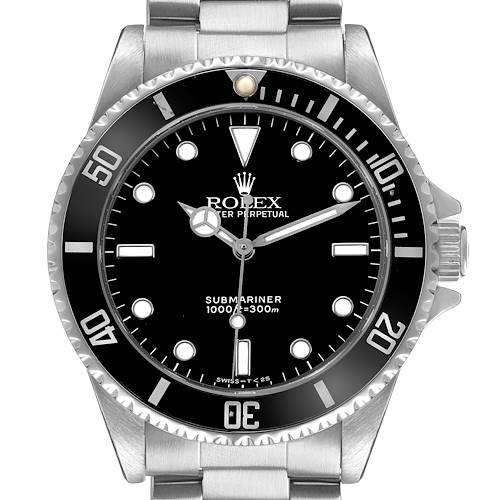 Photo of Rolex Submariner Steel No Date 2 Liner Watch 14060