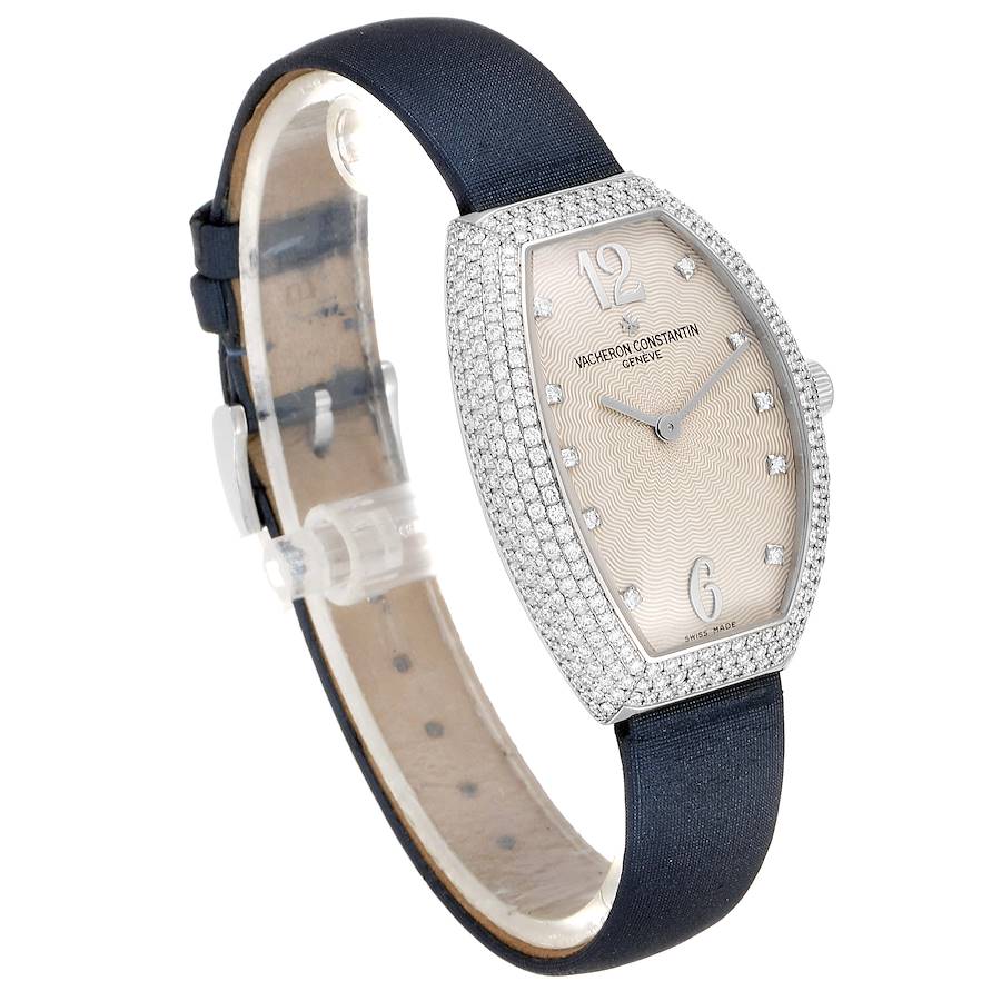 Vacheron Constantin Egerie White Gold Diamond Ladies Watch 25541