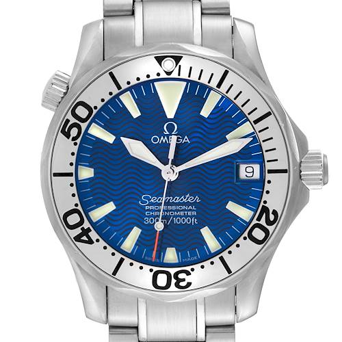 Photo of Omega Seamaster 300M Blue Dial Steel Mens Watch 2253.80.00