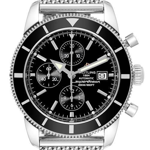Photo of Breitling SuperOcean Heritage Chrono 46 Steel Mens Watch A13320 Box Papers