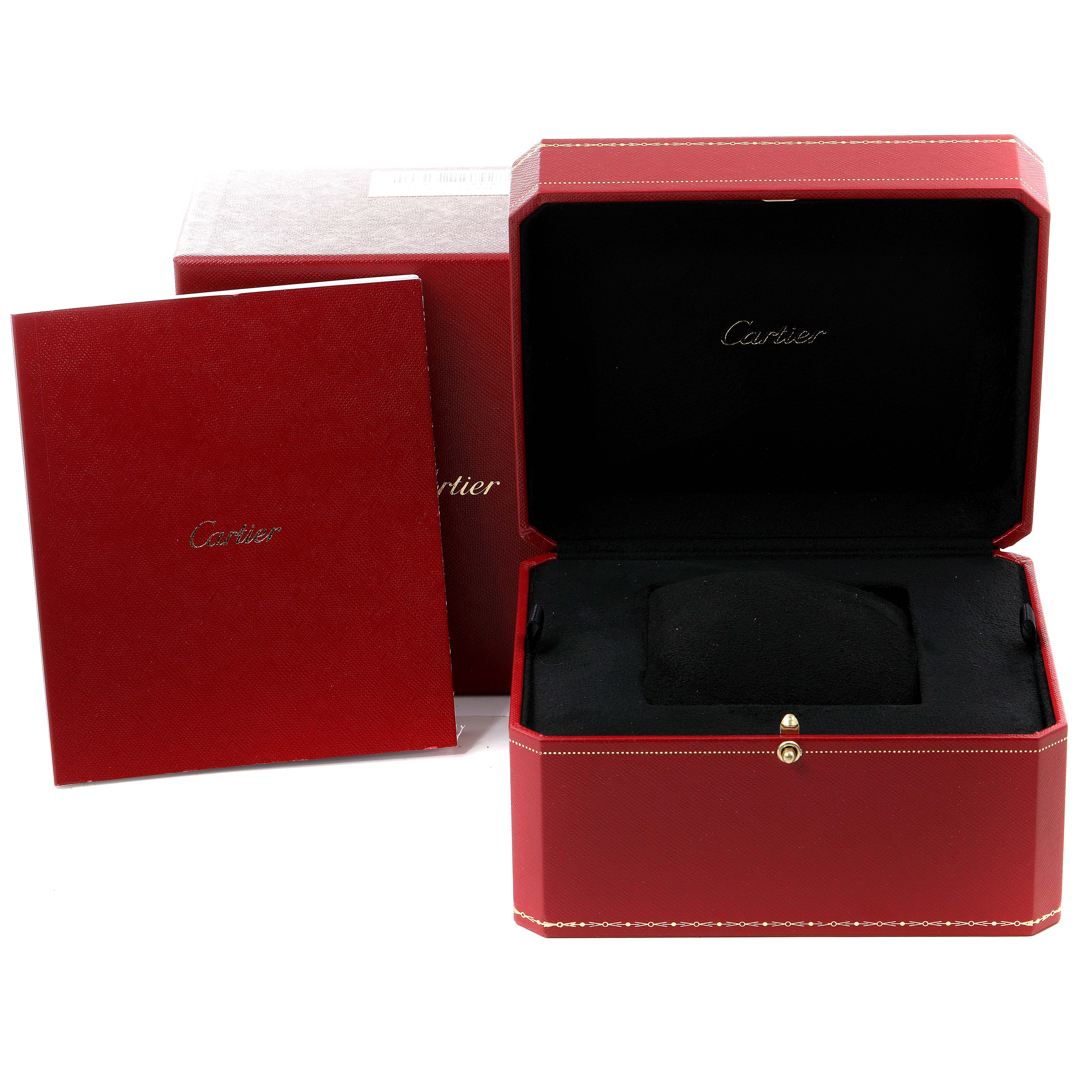 Cartier Pasha C 純正赤箱・説明書・余りコマ付付属品あり