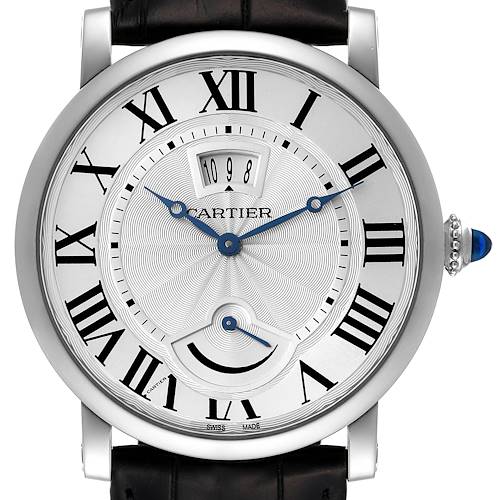 Photo of Cartier Rotonde Power Reserve Stainless Steel Mens Watch W1556369
