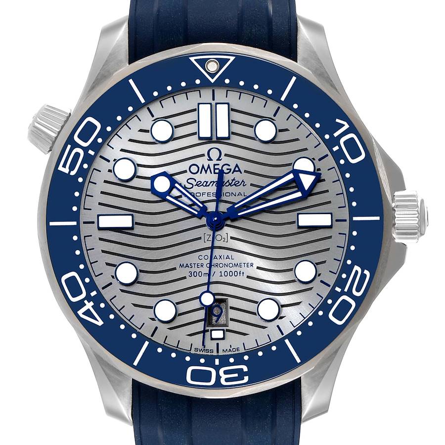 Omega Seamaster Diver Master Chronometer Steel Mens Watch 210.32.42.20.06.001 Box Card SwissWatchExpo