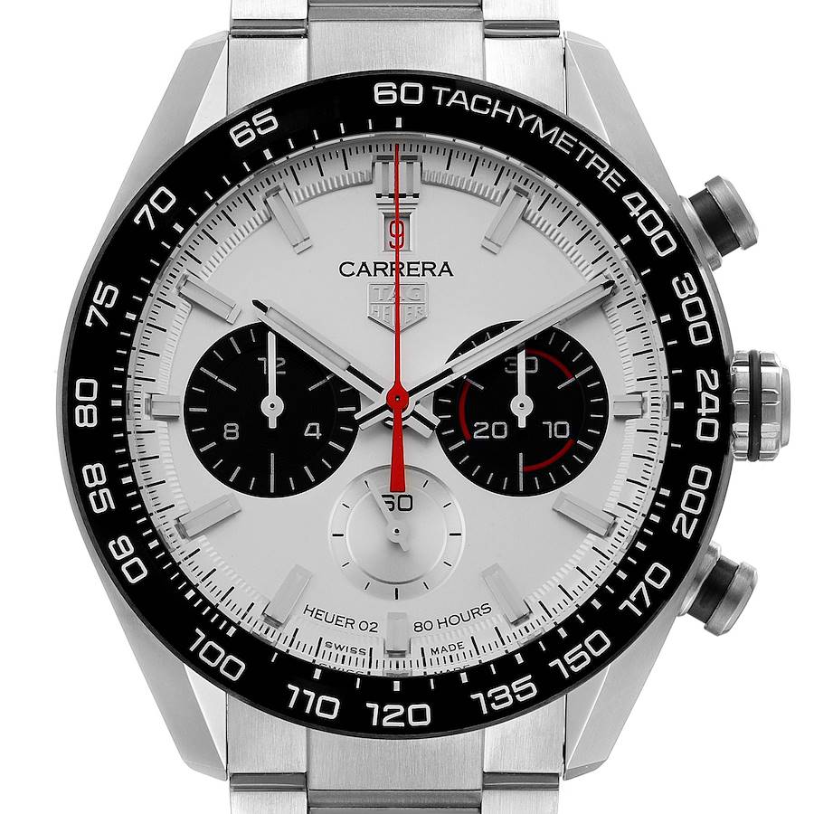Tag Heuer Carrera Anniversary LE Steel Silver Dial Mens Watch CBN2A1D Unworn SwissWatchExpo