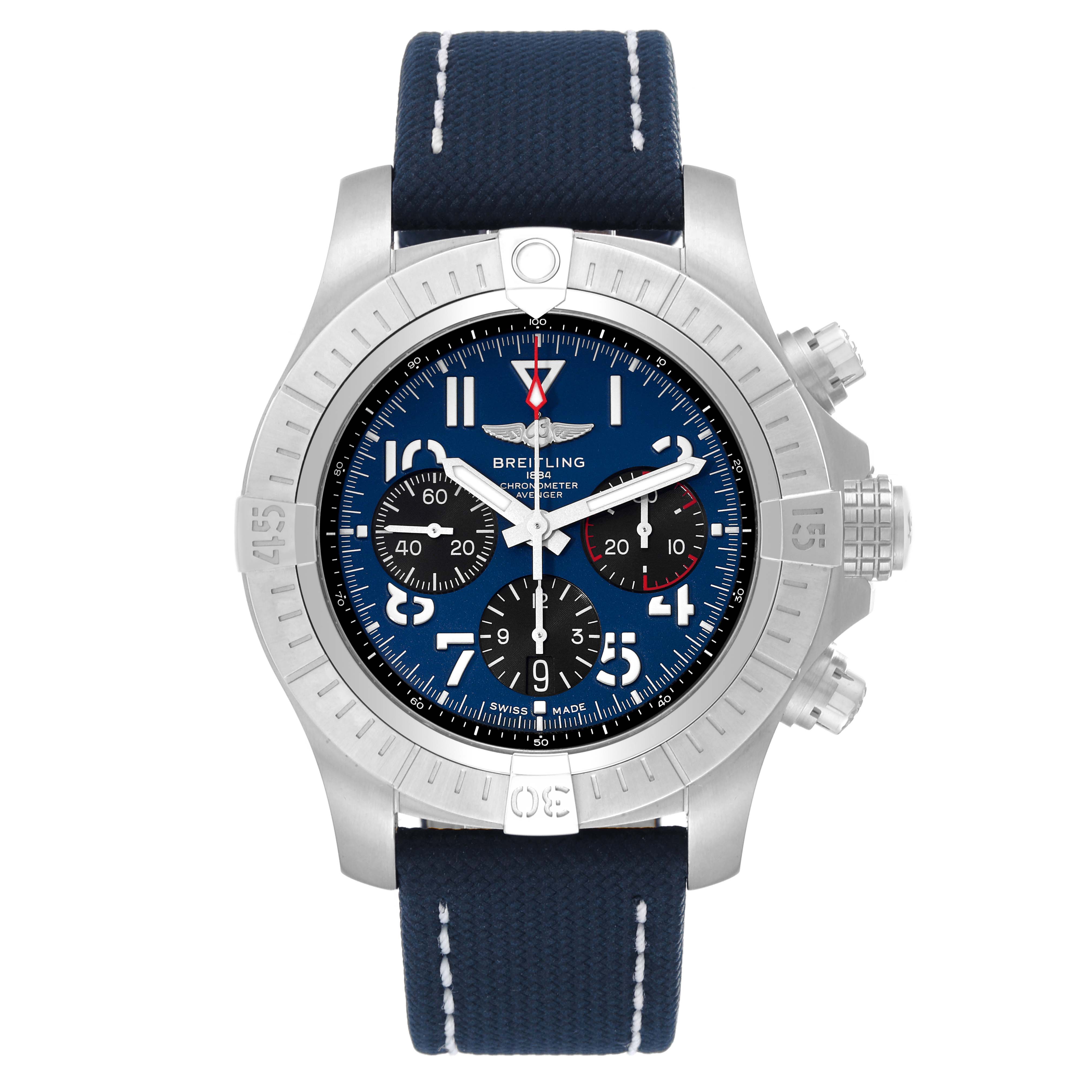 BREITLING 純正 時計ボックス Gent's Stainless Steel Chronomat Watch with UTC Module