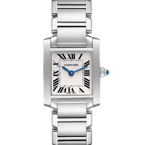Photo of Cartier Tank Francaise Small Steel Ladies Watch W51008Q3