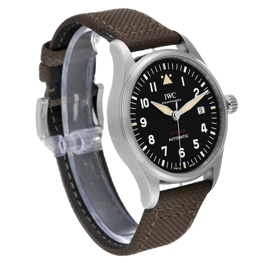 IWC Pilot Automatic Spitfire Steel Mens Watch IW326801