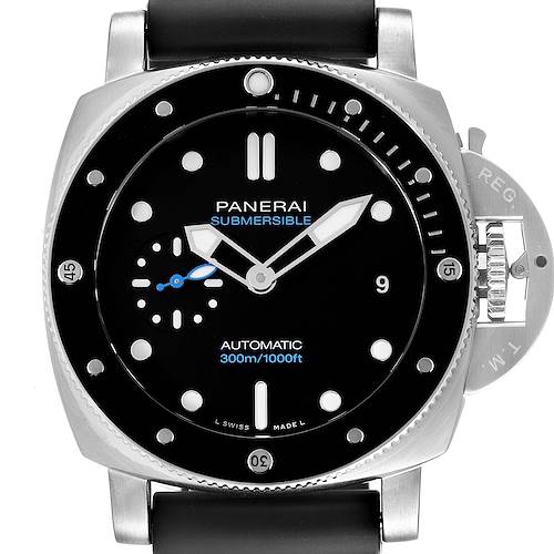 Photo of Panerai Luminor Submersible 42mm Steel Mens Watch PAM00683 Unworn
