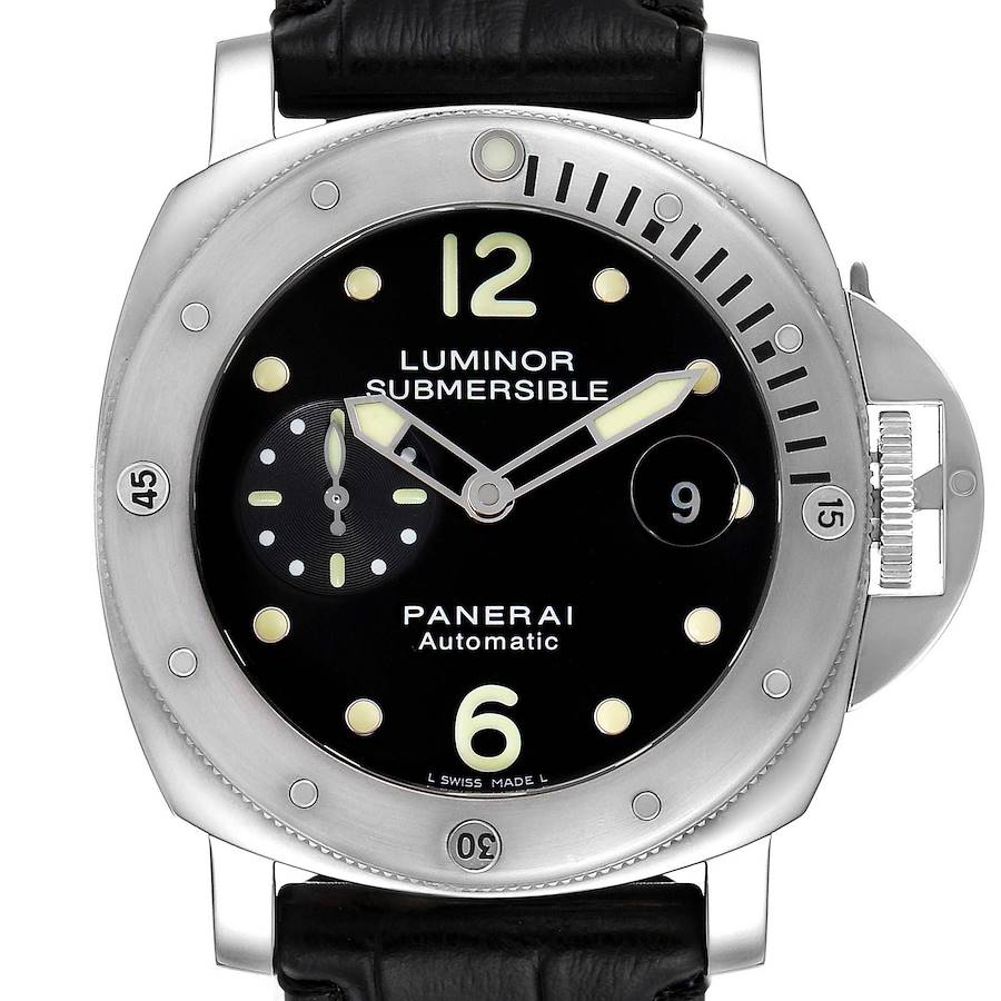 Panerai Luminor Submersible 44mm Mens Watch PAM024 PAM00024 Box Papers SwissWatchExpo