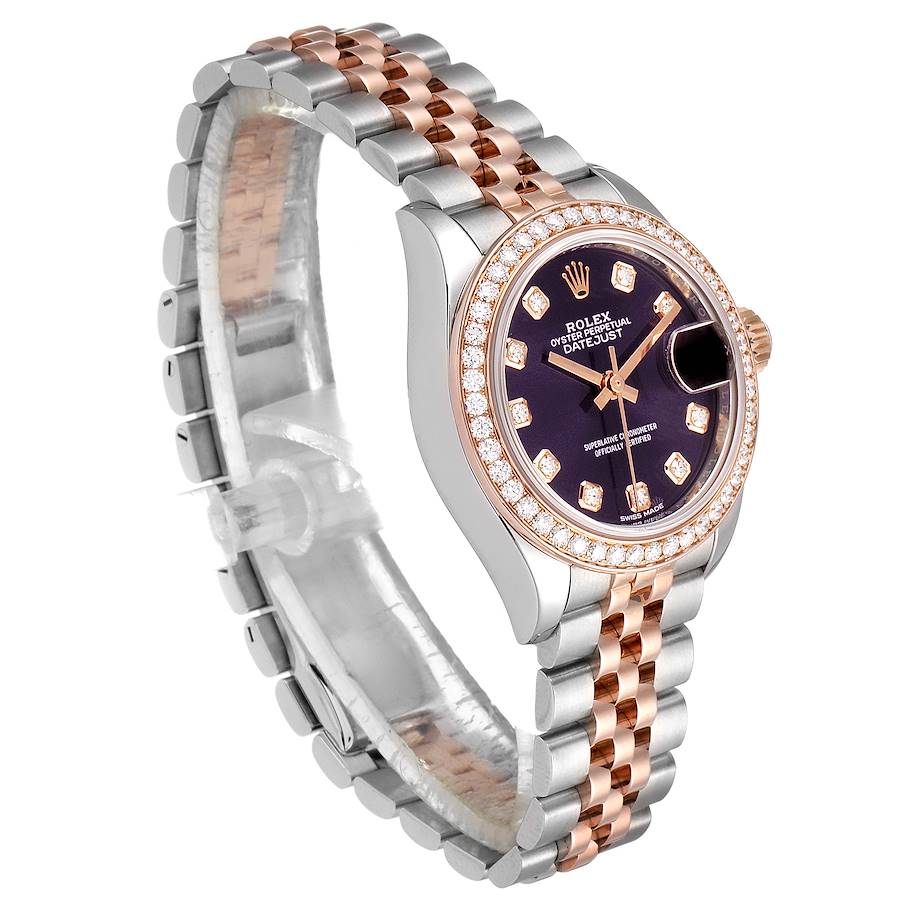 Rolex Lady-Datejust 28 Everose Gold Women's Watch