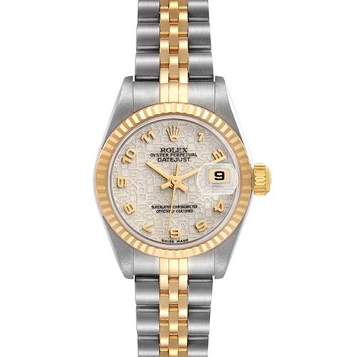 Photo of NOT FOR SALE Rolex Datejust Steel Yellow Gold Ivory Anniversary Dial Ladies Watch 79173 + 3 EXTRA LINK Partial Payment