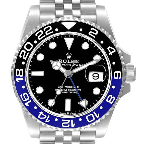 Photo of NOT FOR SALE Rolex GMT Master II Black Blue Batman Jubilee Mens Watch 126710 Box Card Partial Payment
