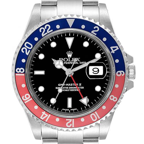 Photo of NOT FOR SALE Rolex GMT Master II Pepsi Bezel Steel Mens Watch 16710 PARTIAL PAYMENT