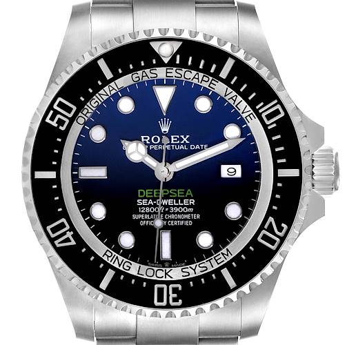 Photo of Rolex Seadweller Deepsea 44 Cameron D-Blue Dial Mens Watch 126660 Box Card