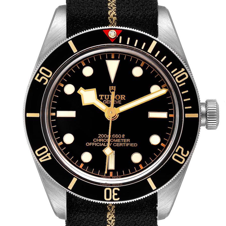 Tudor Heritage Black Bay Stainless Steel Mens Watch 79030 Box Papers SwissWatchExpo