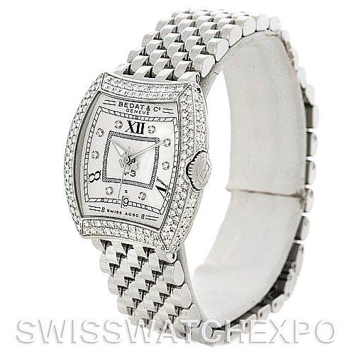 Bedat No. 3 Ladies Stainless Steel Diamond Watch 314.051.109 SwissWatchExpo