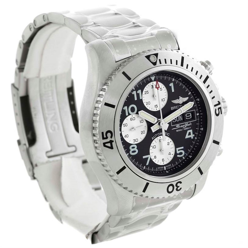 Breitling Aeromarine SuperOcean Chronograph II Watch A13341 Unworn SwissWatchExpo