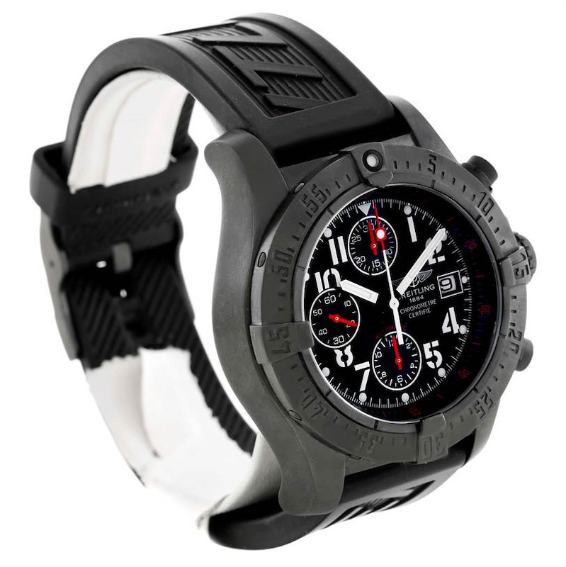 Breitling Aeromarine Avenger Skyland BlackSteel Limited Watch M73390 SwissWatchExpo