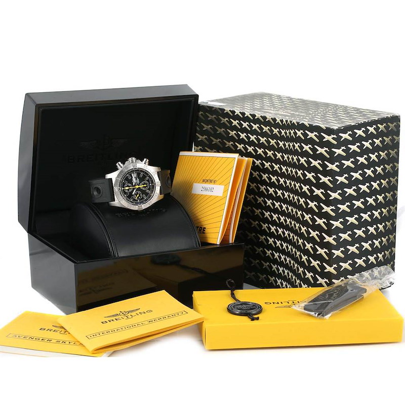 breitling avenger code yellow limited edition