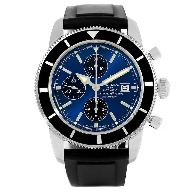 Breitling SuperOcean Heritage Chrono 46 Mens Watch A13320 Box Papers