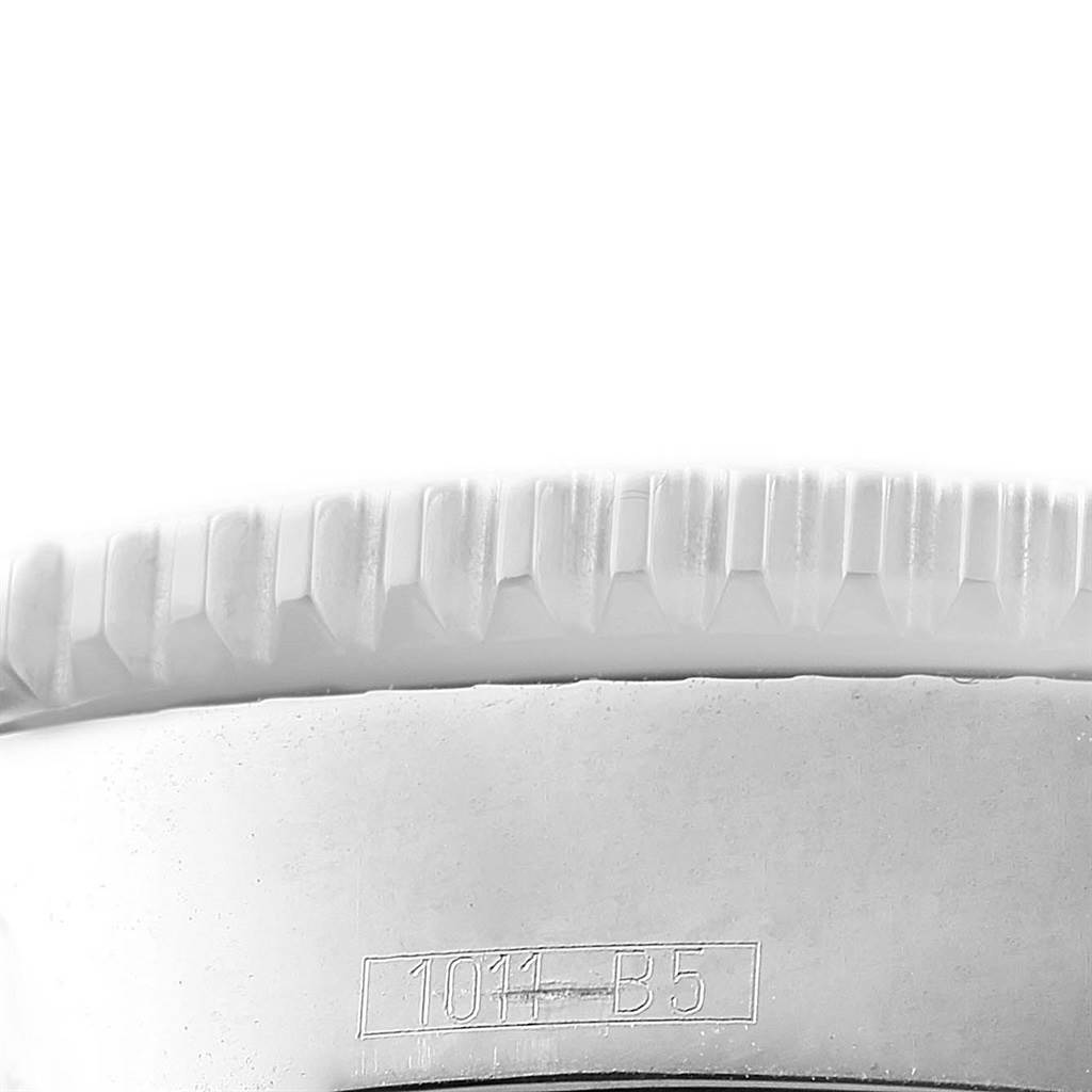 The image shows a close-up of the bezel and side casing of the Breitling Superocean A17364 Men's Stainless Steel Black Dial A17364 Men's Stainless Steel Black Dial watch.