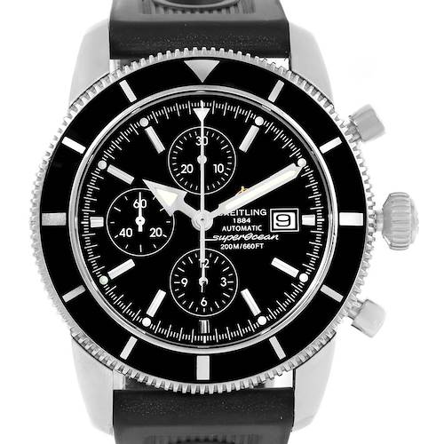 Photo of Breitling SuperOcean Heritage Chrono 46 Black Dial Mens Watch A13320