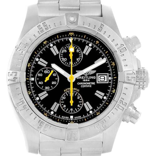Photo of Breitling Avenger Skyland Code Yellow Limited Edition Watch A13380 Box Papers