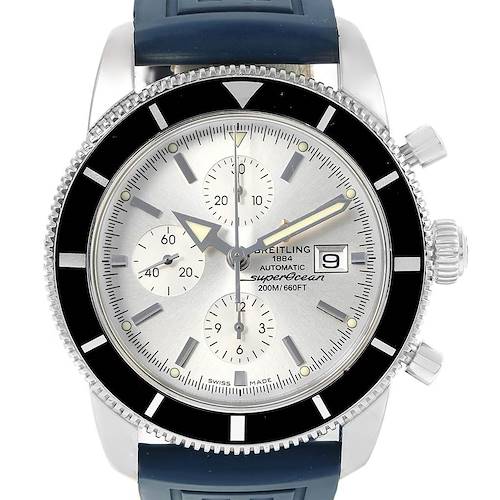 Photo of Breitling SuperOcean Heritage Chrono 46 Rubber Strap Watch A13320