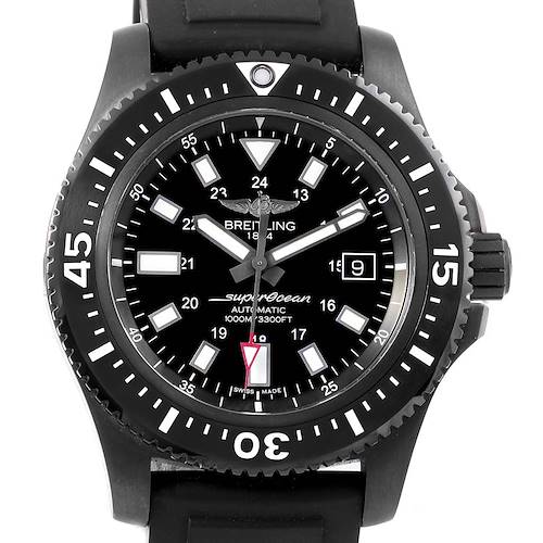Photo of Breitling Superocean 44 Special Blacksteel Mens Watch M17393 Box Papers