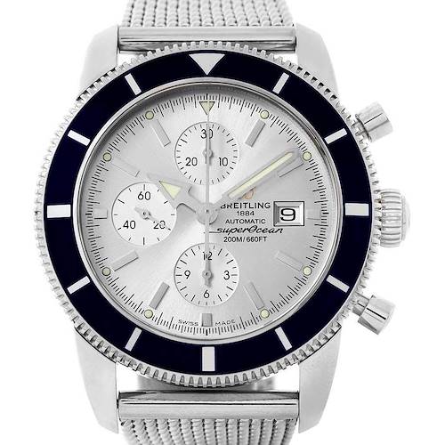 Photo of Breitling SuperOcean Heritage Chrono 46 Mesh Bracelet Watch A13320