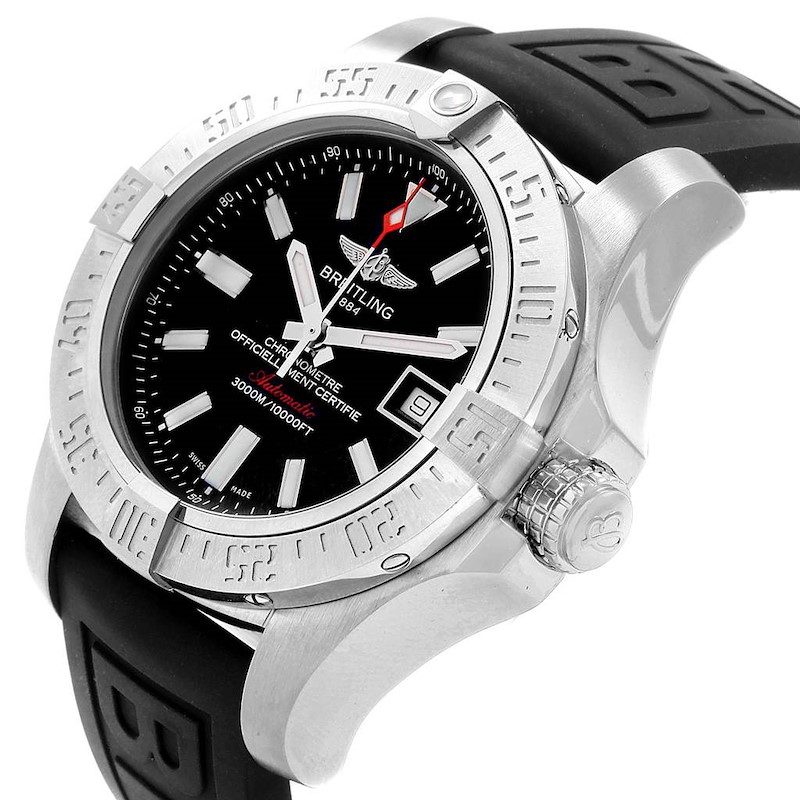 breitling avenger 2 rubber strap