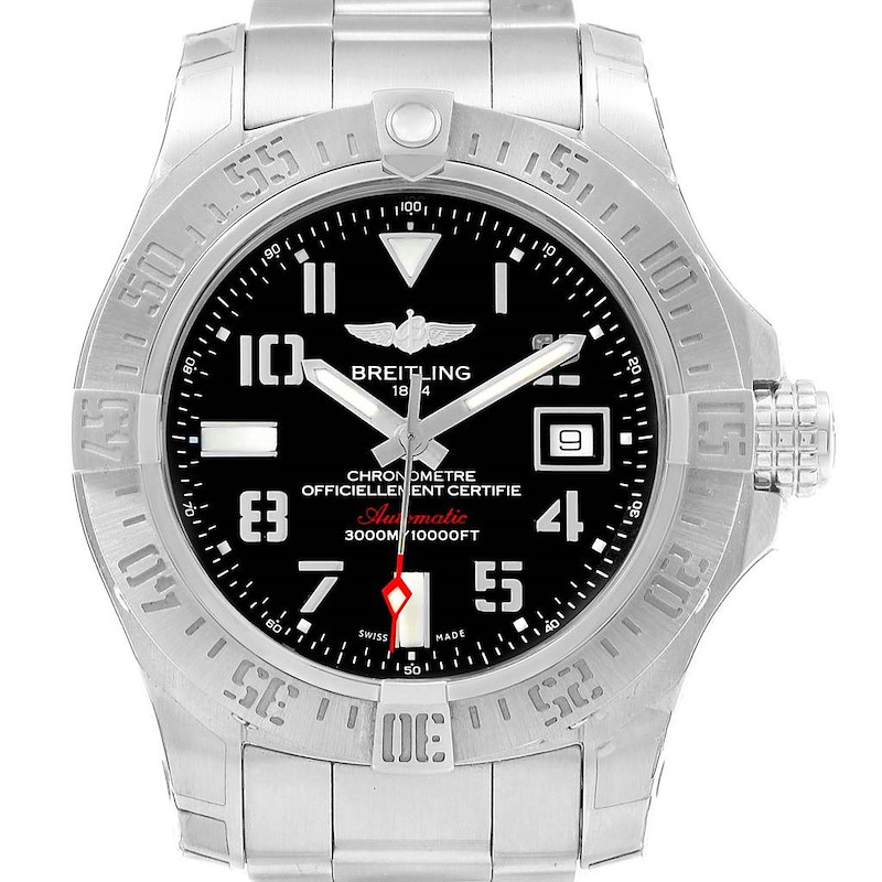 Breitling Aeromarine Avenger II Seawolf Watch A17331 Mens Unworn SwissWatchExpo