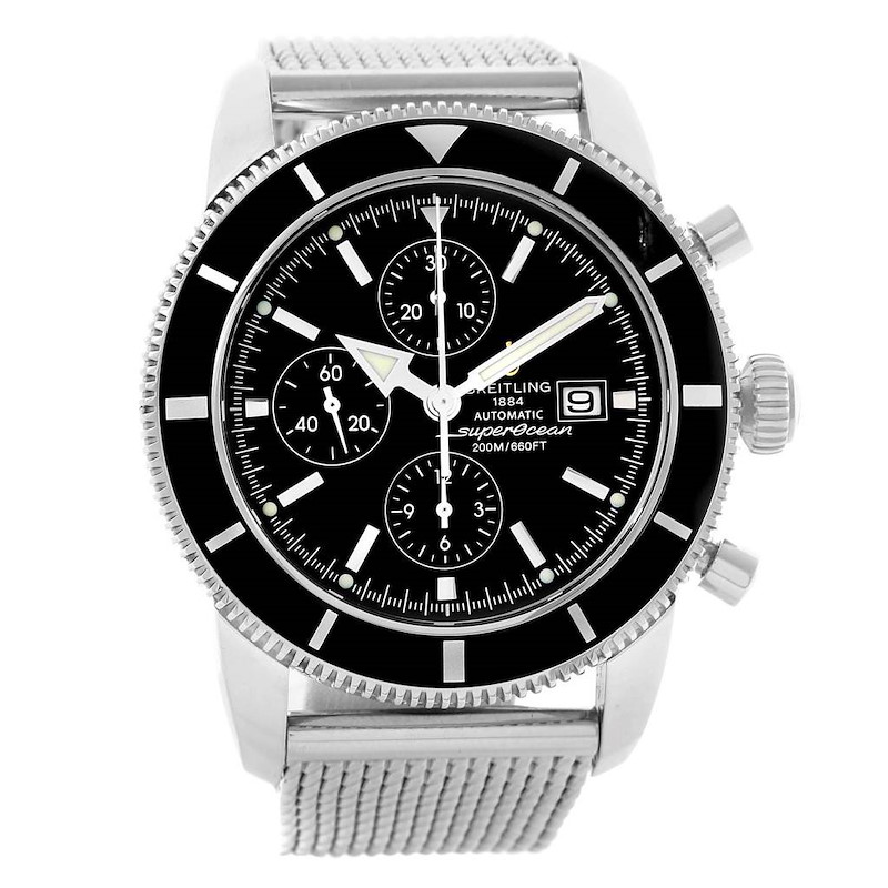 Breitling SuperOcean Heritage Chrono 46 Mens Watch A13320 Box Papers SwissWatchExpo
