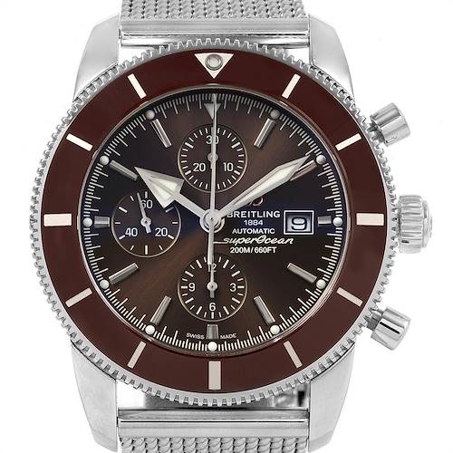Photo of Breitling SuperOcean Heritage II Chrono 46 Watch A13312 Box Papers